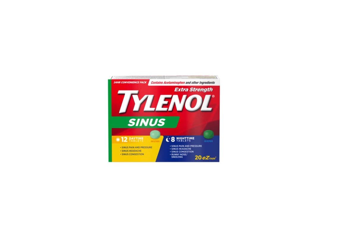 Tylenol Sinus (20 Tablets)