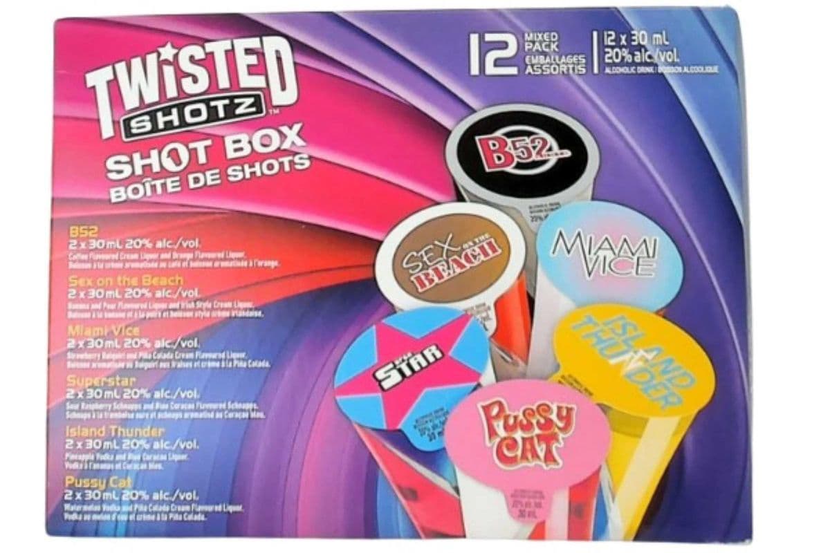 TWISTED SHOTZ SHOTZ BOX V3 12X30ML (12 x 30Ml)