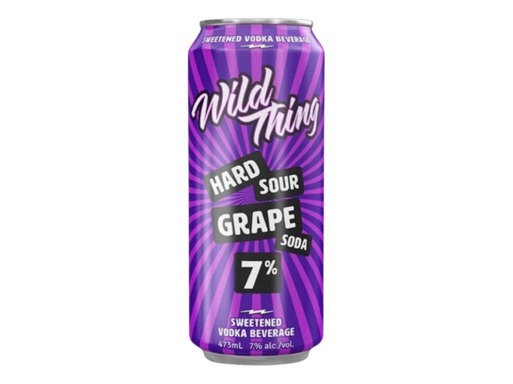 Wild Thing - Hard Sour Grape Tall Can