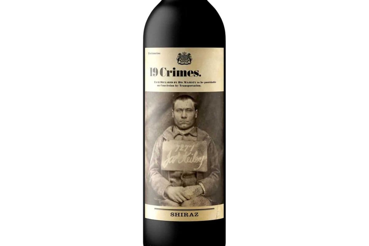 19 Crime Shiraz, 750ml Wine (12% ABV) (1 x 750 ml)