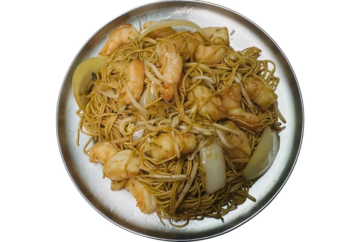 Fresh Shrimp Low Mein