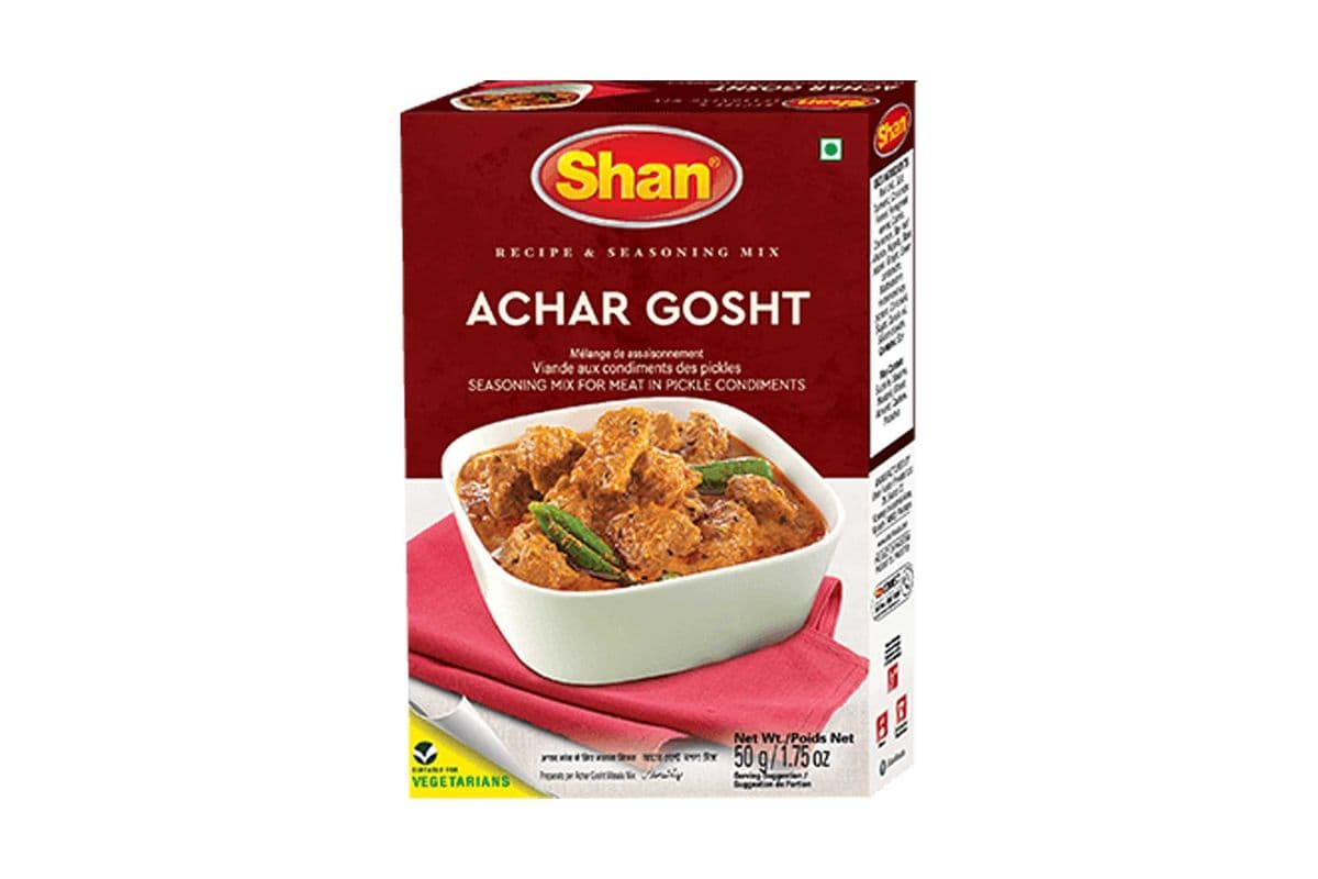 Shan Achar Gosht Recipe and Seasoning Mix (50 g)