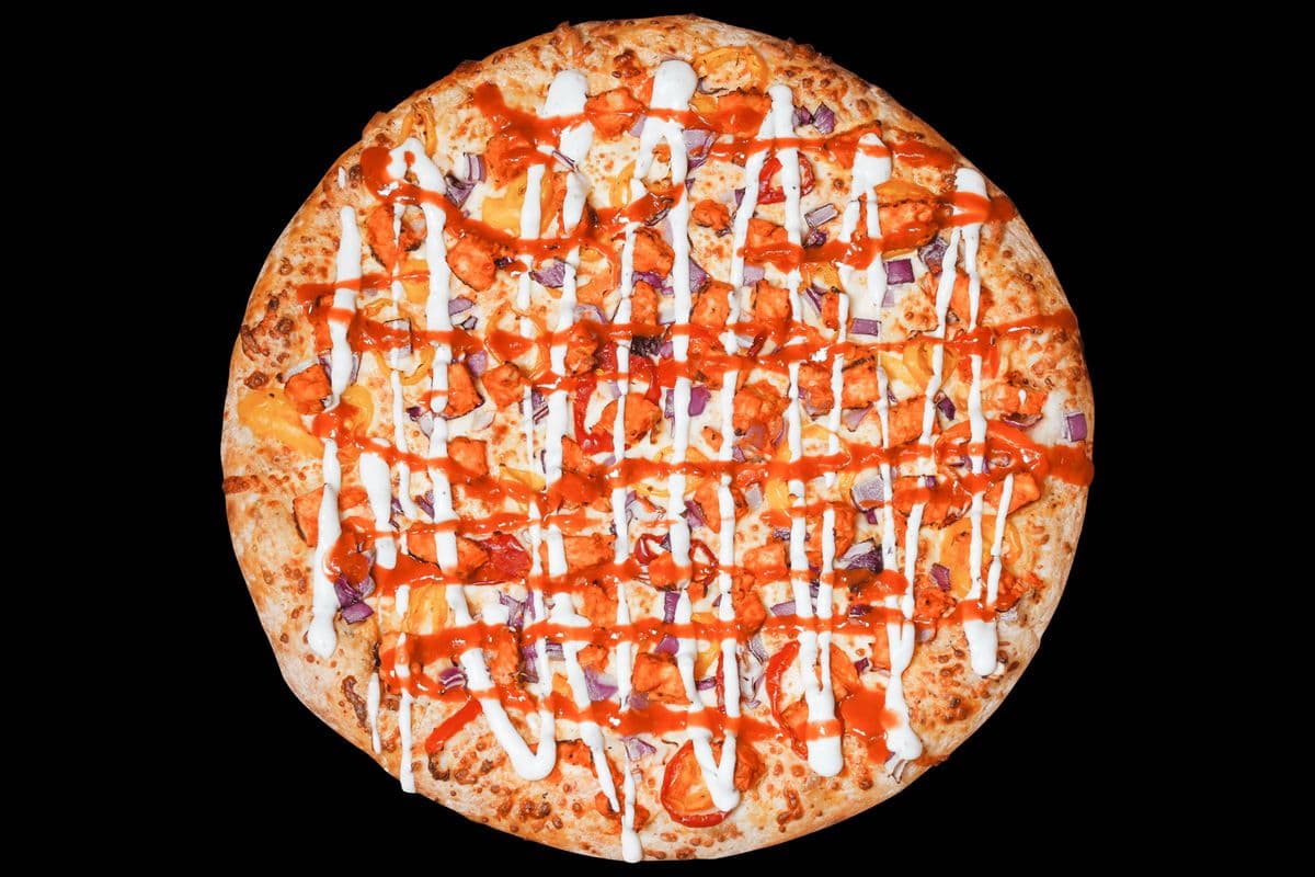 Buffalo Chicken Ranch Pizza