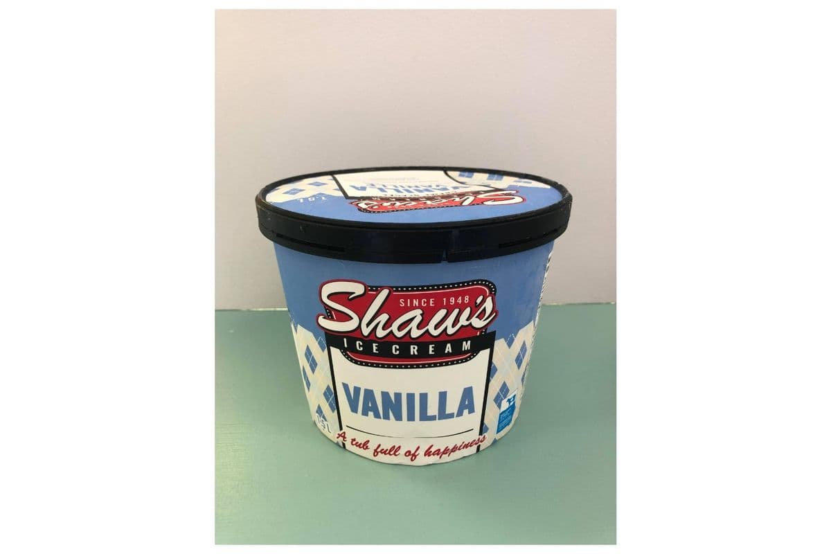 Shaw's - Vanilla- 1.5 l- Take home ice cream
