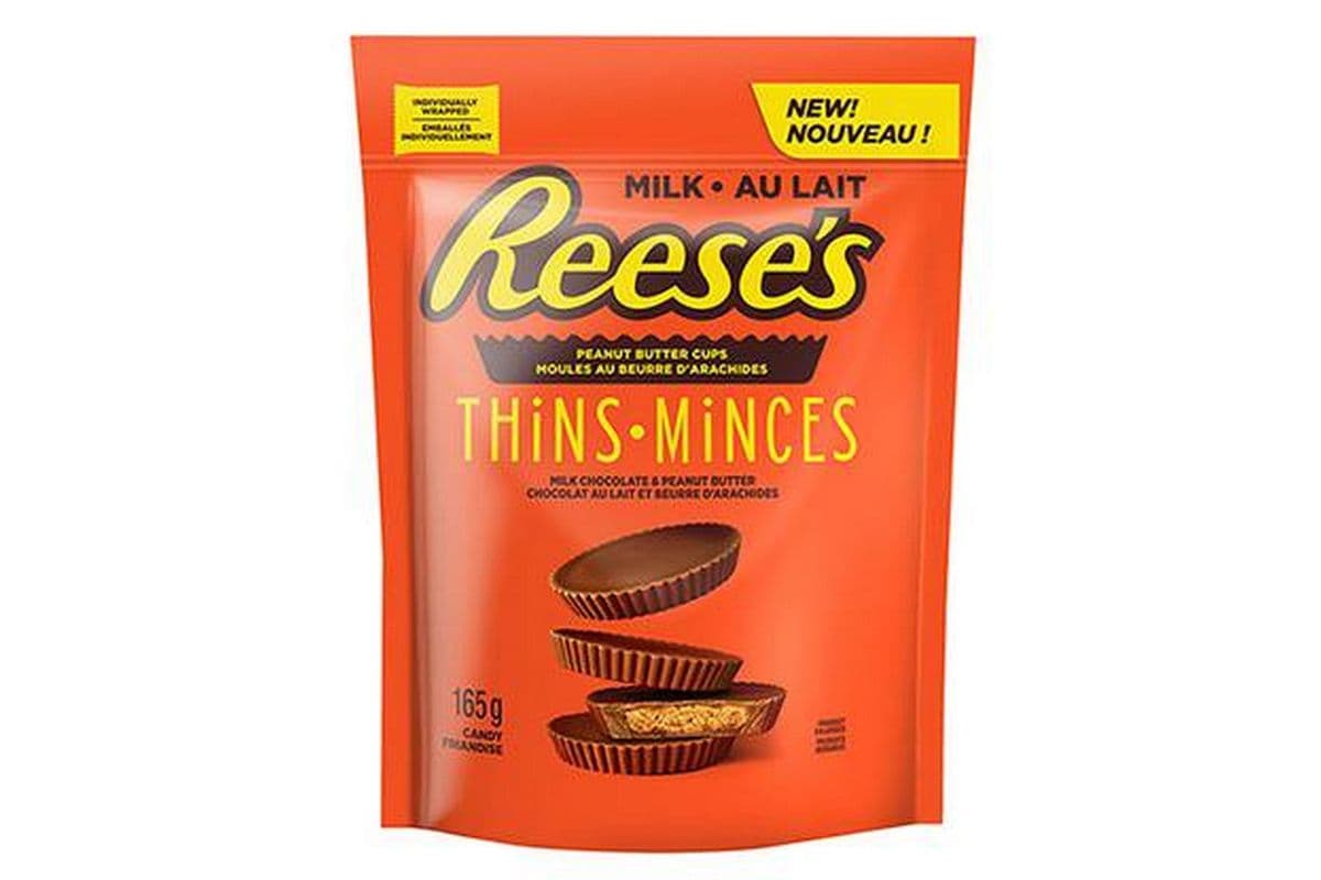 Reese's Thins-Milk Chocolate and Peanut Butter (165 g)