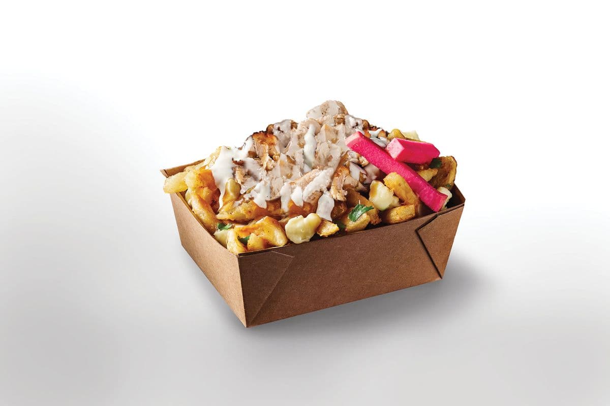 Chicken Shawarma Poutine