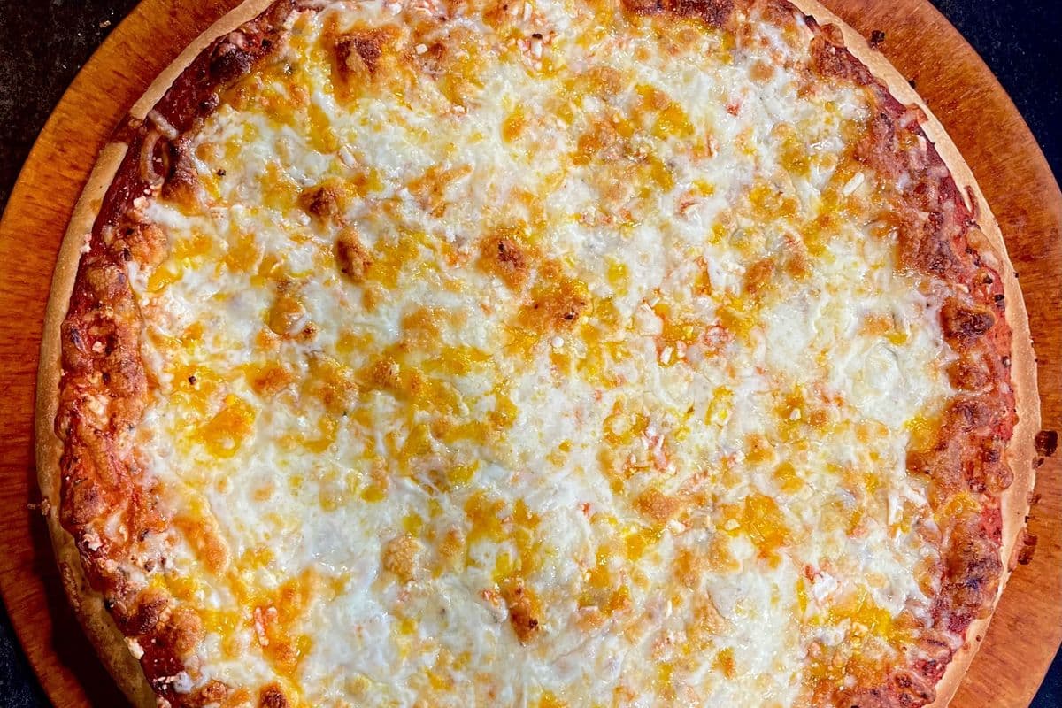 7. 12" Medium Four Cheese Pizza