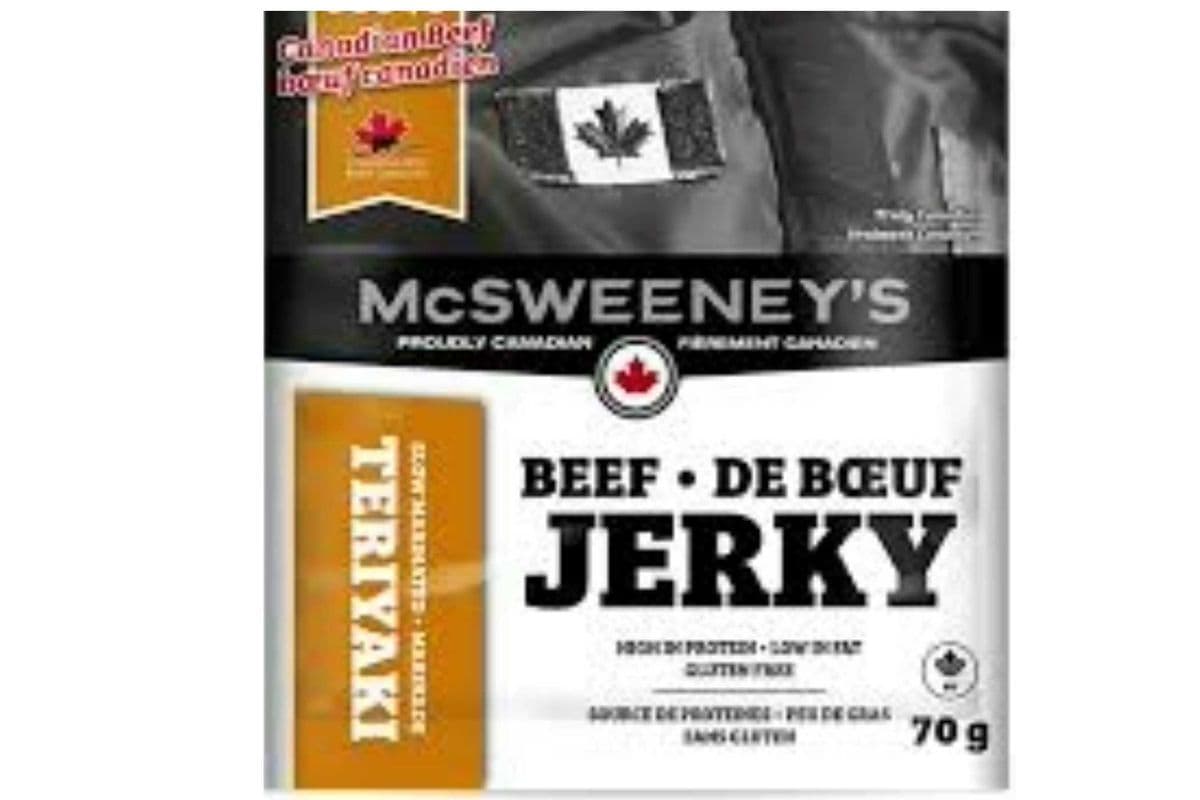 McSweeney's Beef Jerky Teriyaki 70g