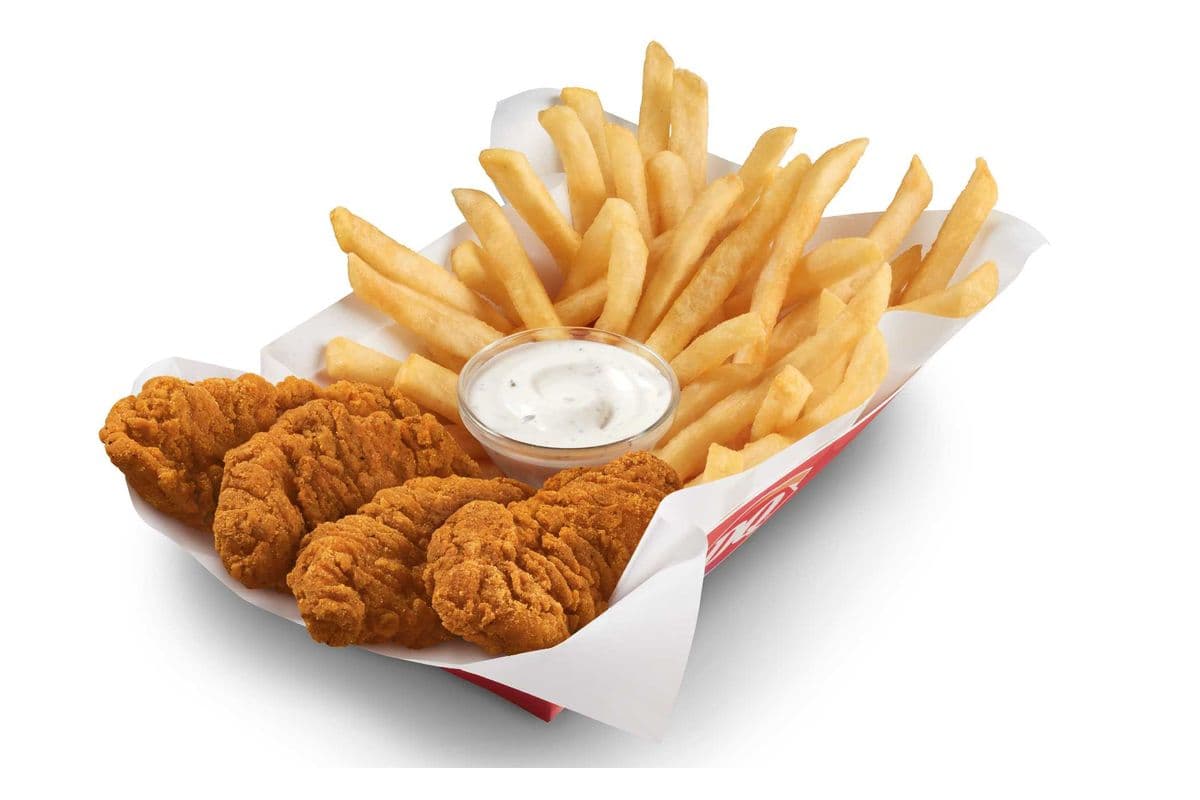Flamethrower Chicken Strips Basket