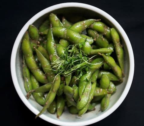 Anchovy Edamame