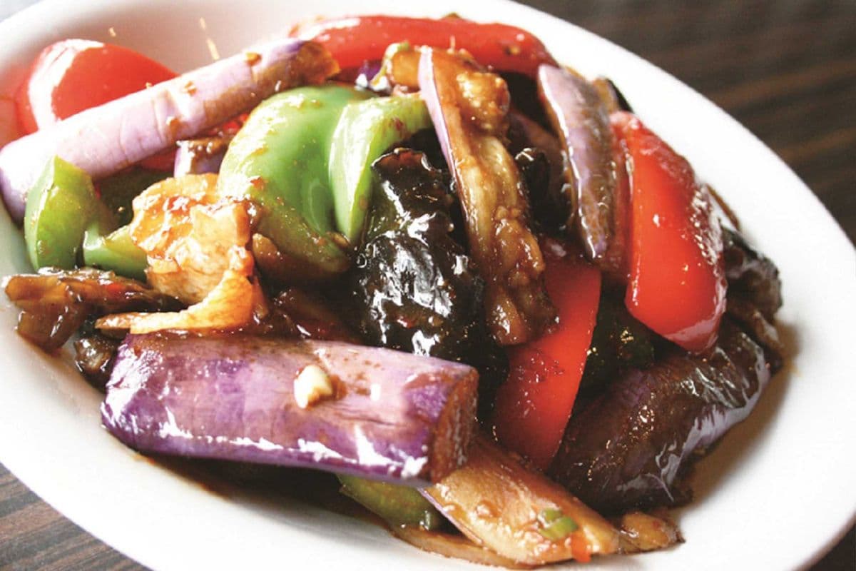 [Promo] Stewed Eggplant with Shredded Pork in Hot Sauce 魚香茄子