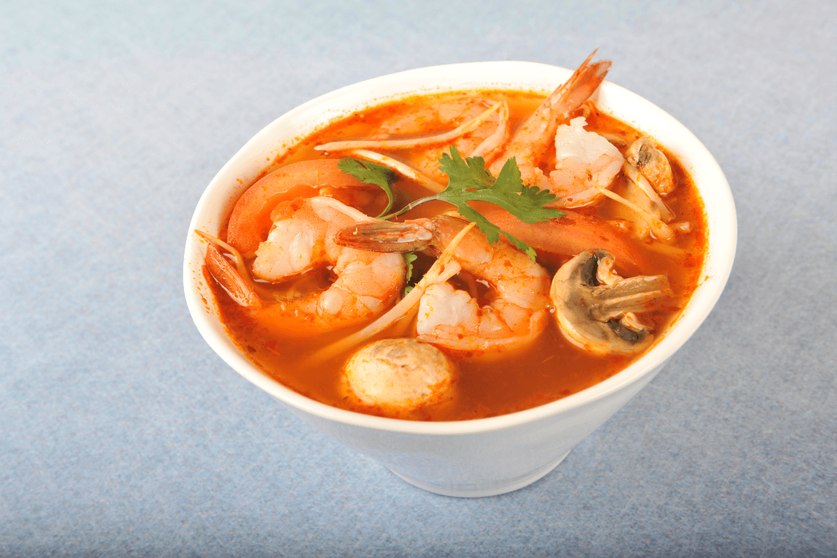 16. Tom Yum Goong - Lemon Prawn Soup