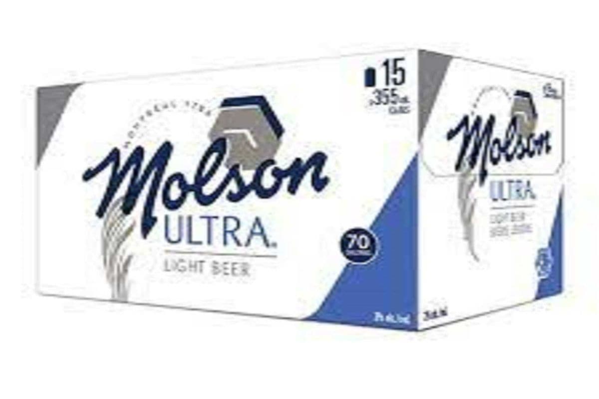 Molson Ultra (15 x 355 ml)