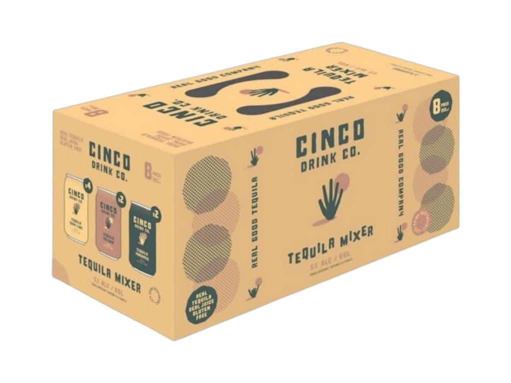 Cinco - Tequila Soda Mixer Pack