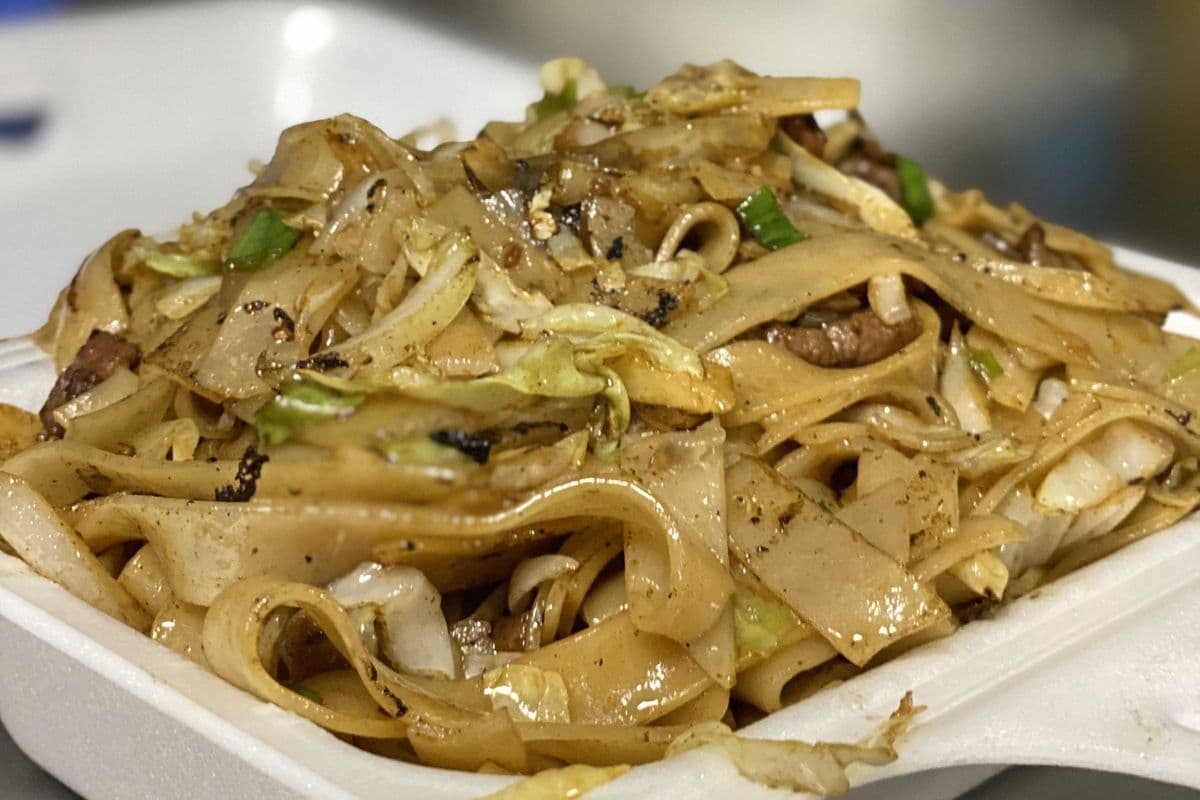 Dry Beef Fried Noodles