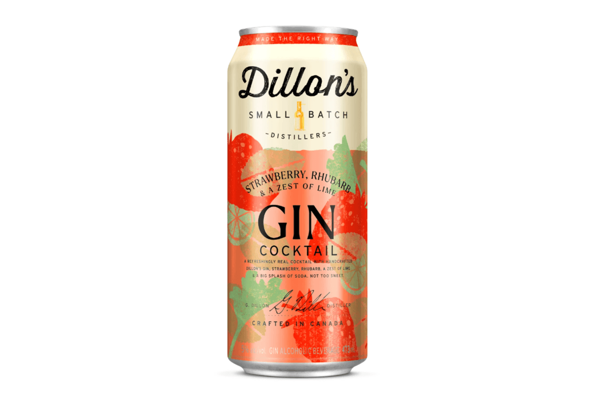 Dillon's - Strawberry, Rhubarb, and Lime (1 x 473ml)