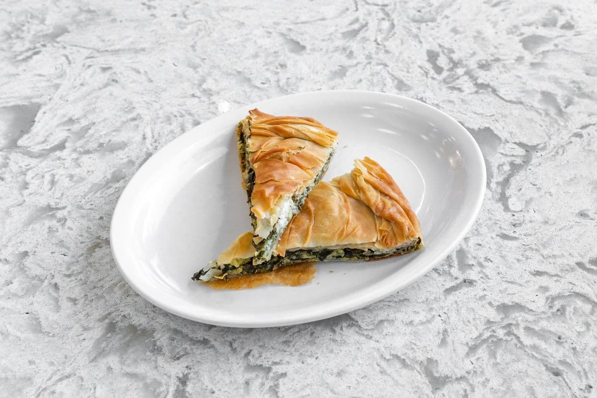 Spanakopita - Spinach Feta Phyllo Pastry