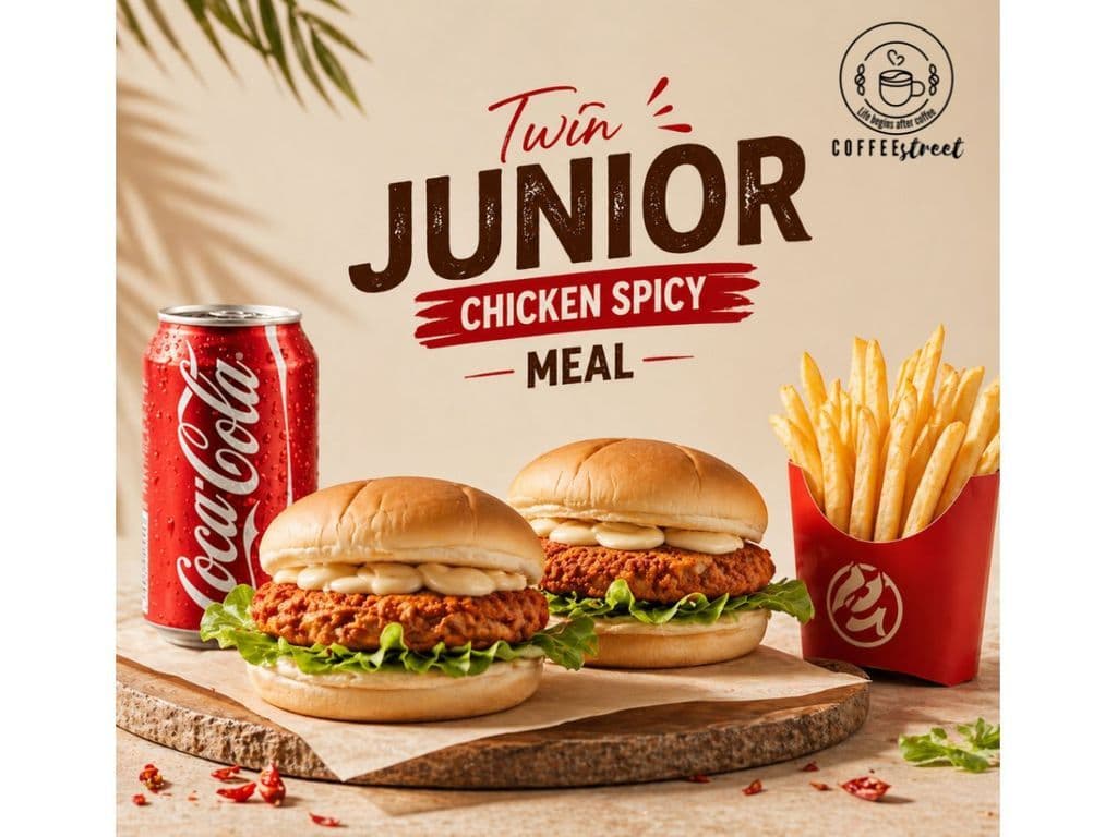 Twin Junior Chicken Spicy Meal