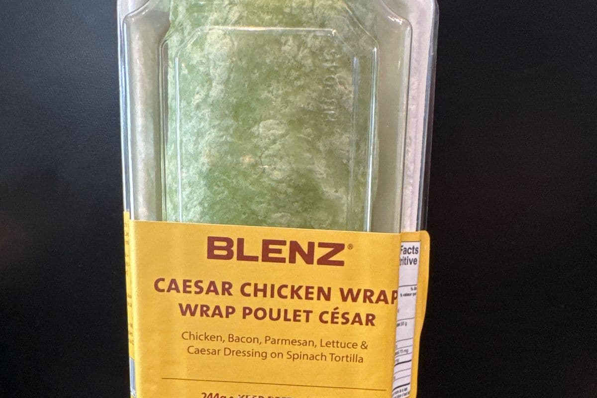 Chicken Caesar wrap