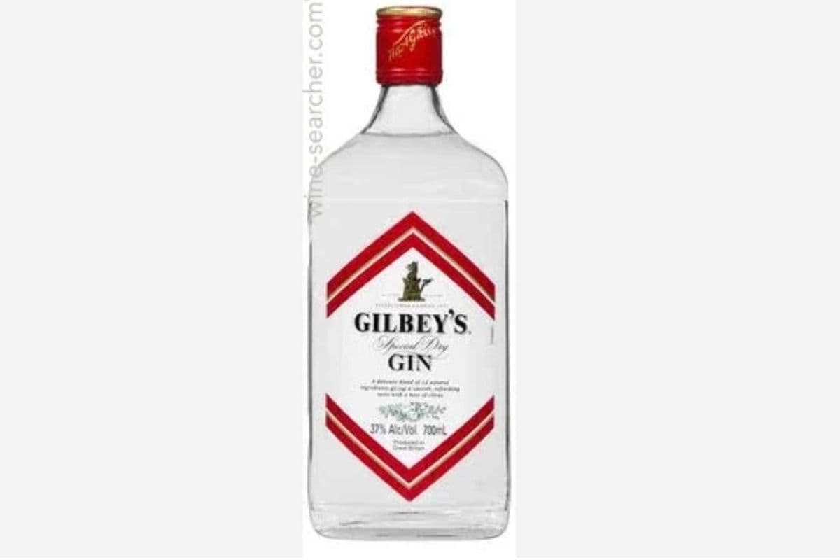 GILBEY'S LONDON DRY GIN 375ML (1 x 375ML)