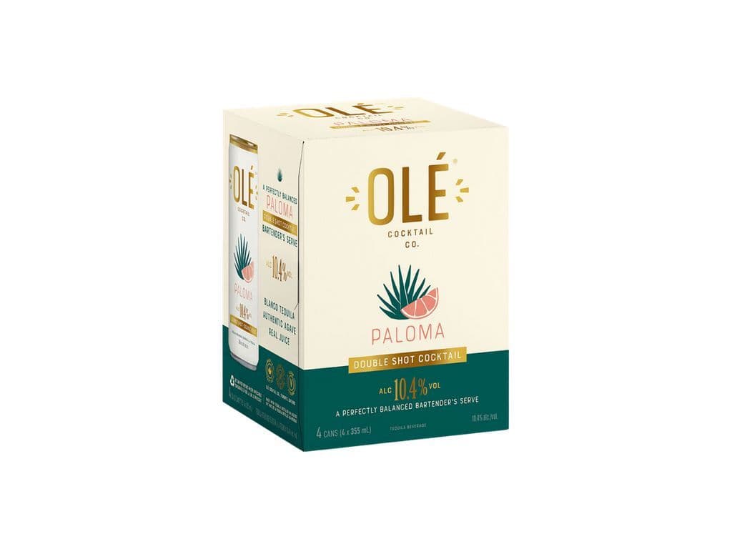 Ole Cocktail Co - Double Shot Paloma 4pk (4x355ml)