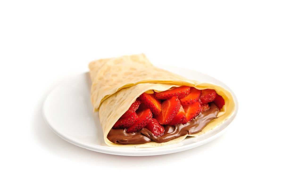 Black & Red Crepe
