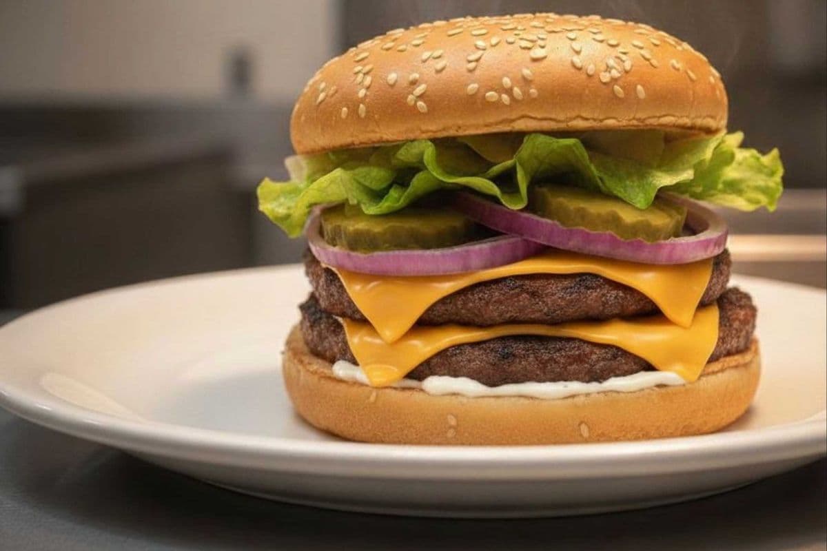 4. Double Cheese Burger