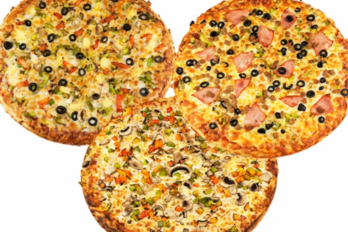 12" Medium Triple Pizza