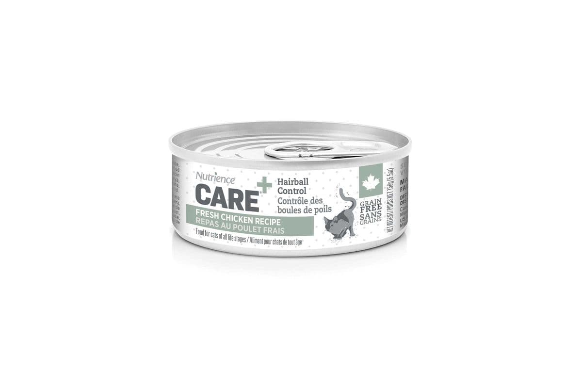 Nutrience Care Hairball Control Pâté for Cats - Fresh Chicken Recipe - 156 g (5.5 oz) (5.5oz)