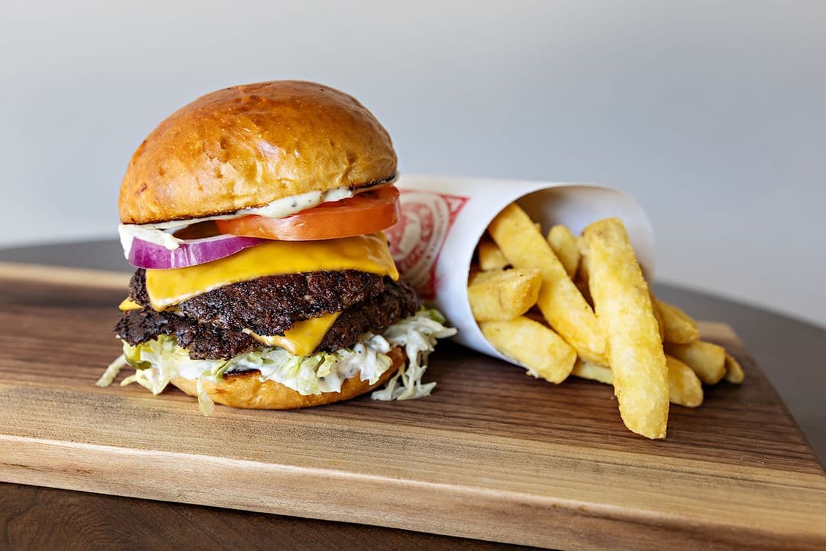 The Cai Burger (2 Patties) - No Fries