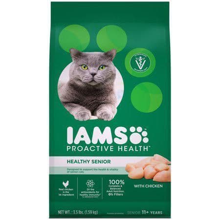 IAMS Proactive Health Lively Senior Cat Plus 11+ 3.5LB