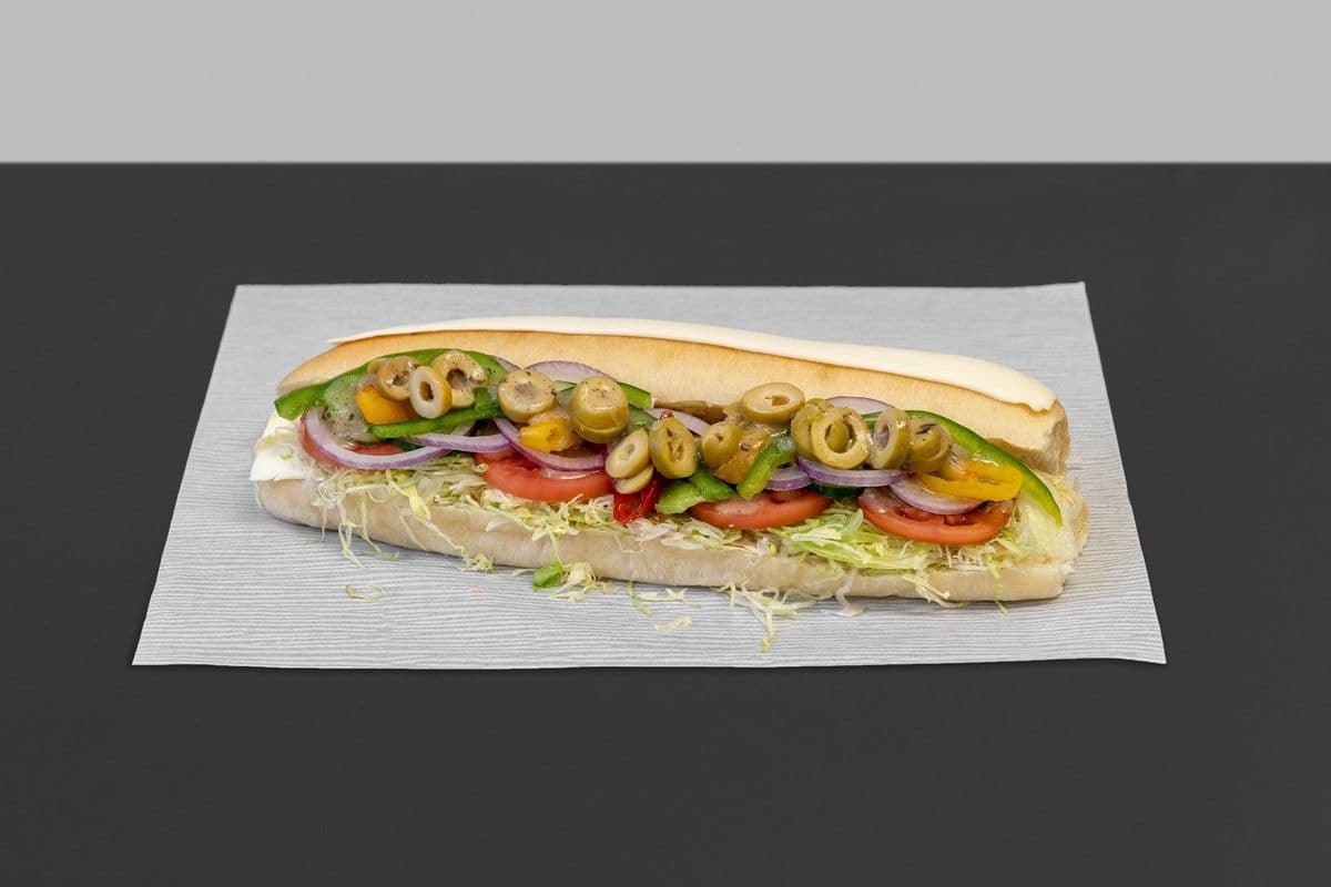 Veggie with Double Cheese Cold Sub
