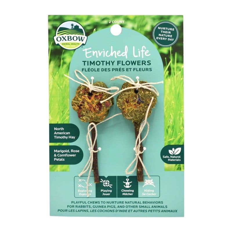 Oxbow Animal Health Enriched Life Timothy Flowers
