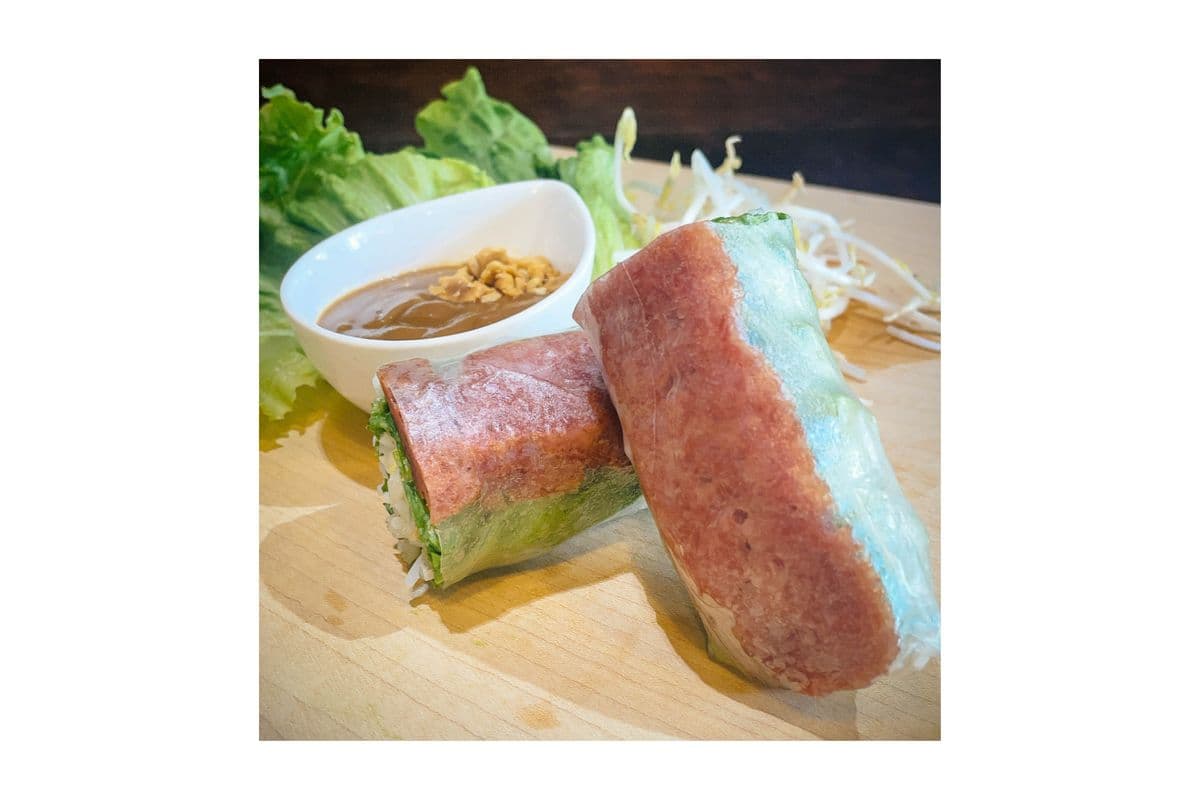 A4. Grilled Minced Pork Salad Roll