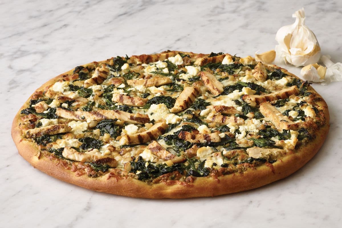 Large Chicken Florentine Pizza