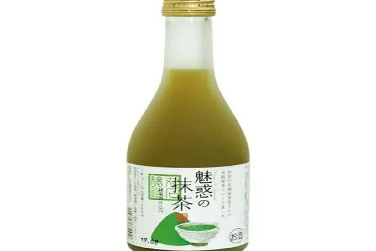 MIWAKU NO GREEN TEA SAKE (375ML) (1 x 375)