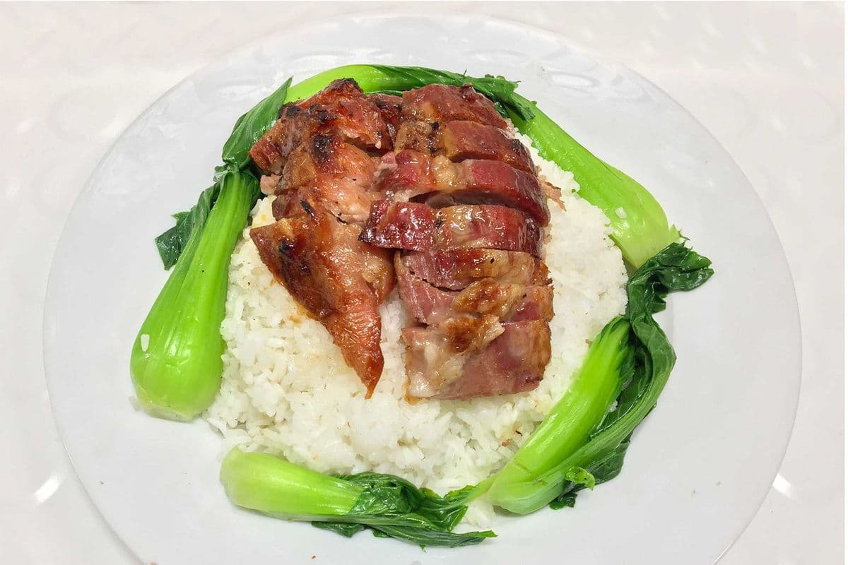 Two BBQ Item Rice Combo
