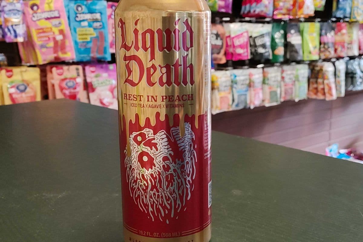 Liquid Death Rest In Peach Can (568 ml) (568ml)