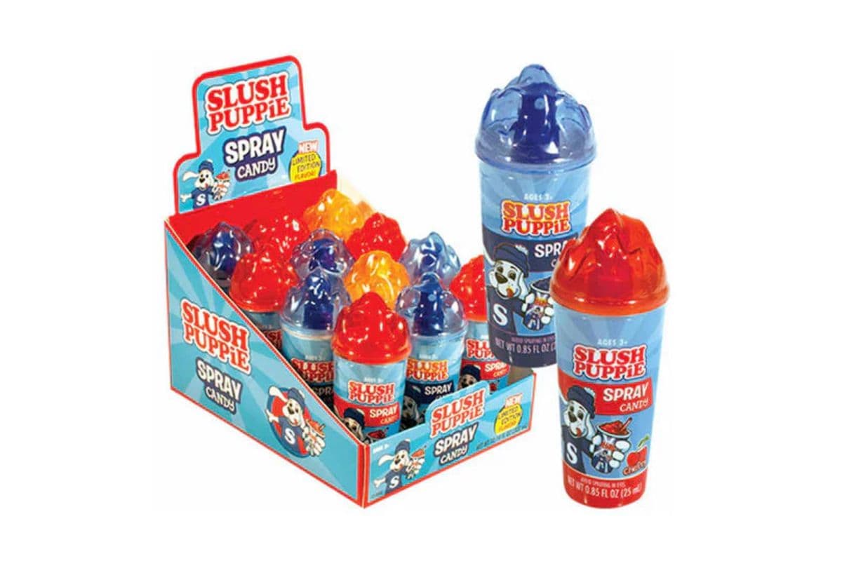 Slush Puppie Spray Candy