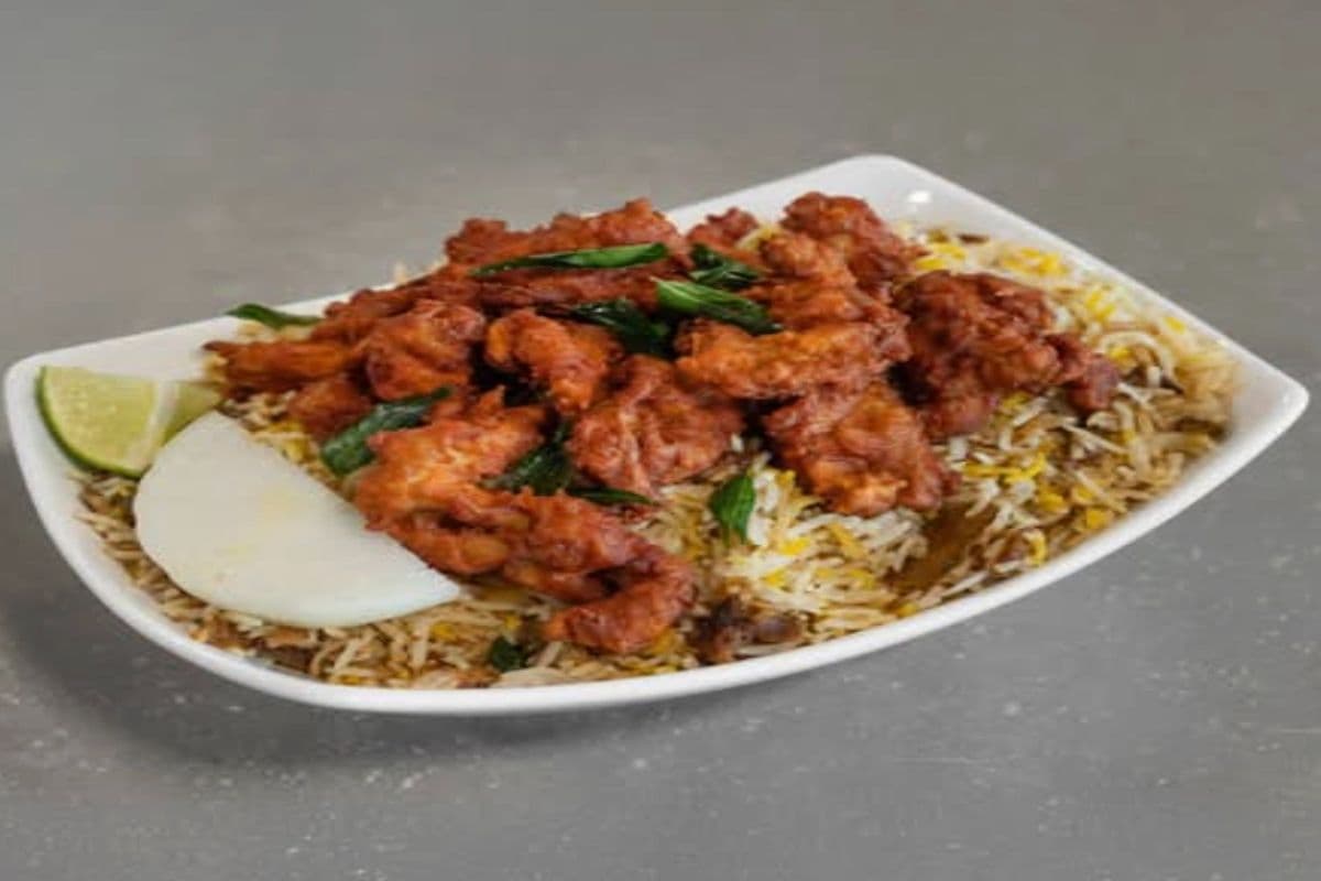 Chicken Pakoda Boneless Biryani