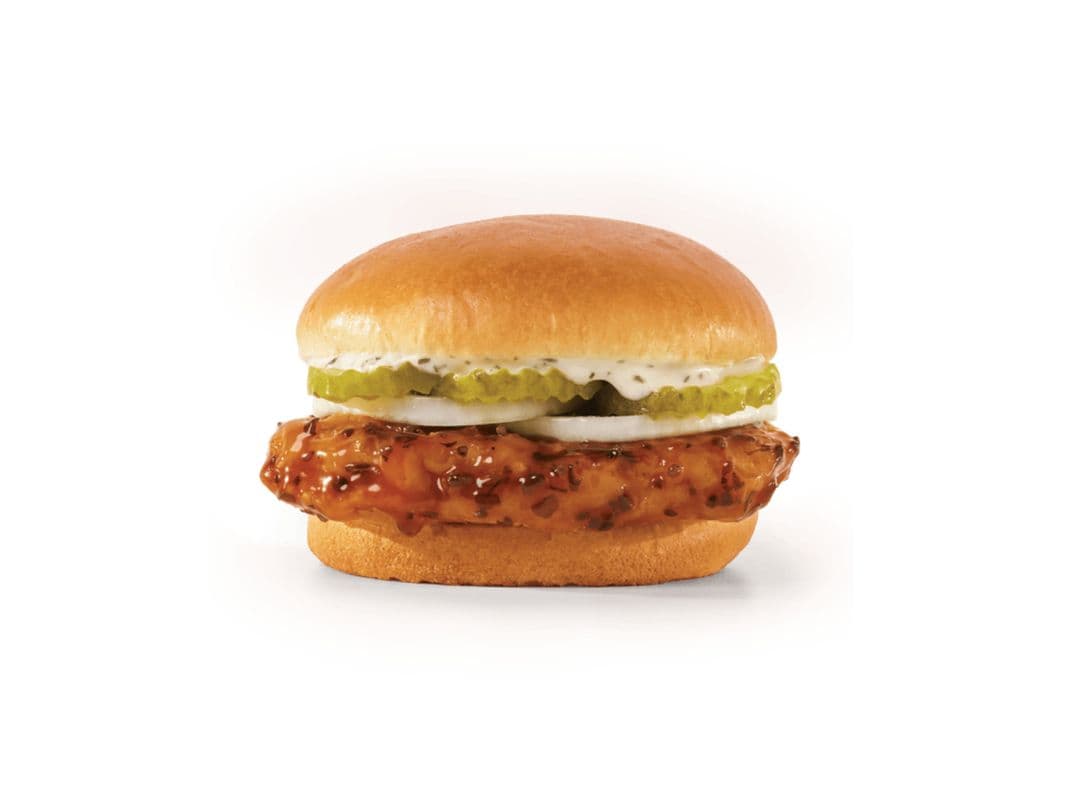 Sandwich au poulet BBQ coréen / Korean BBQ Chicken Sandwich Combo (Grand / Large)