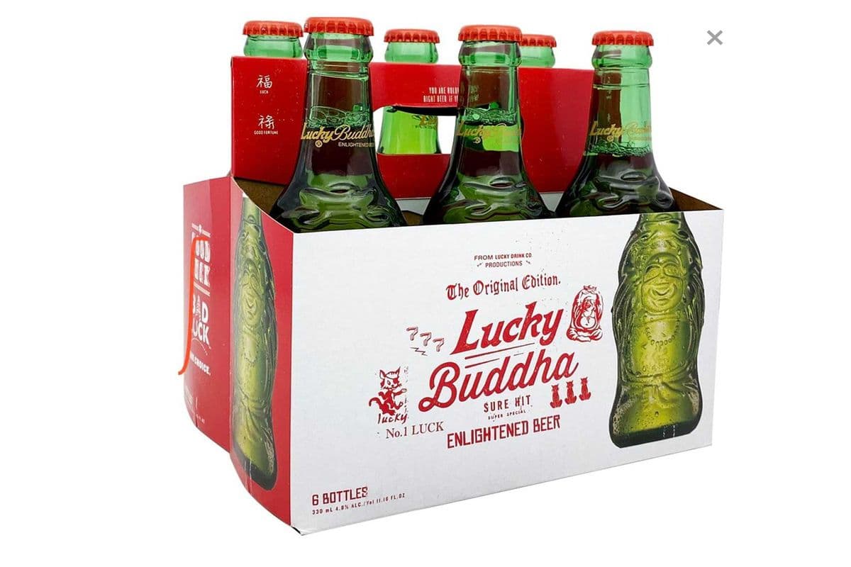 734631. LUCKY BUDDHA BEER (1 x 6pb)