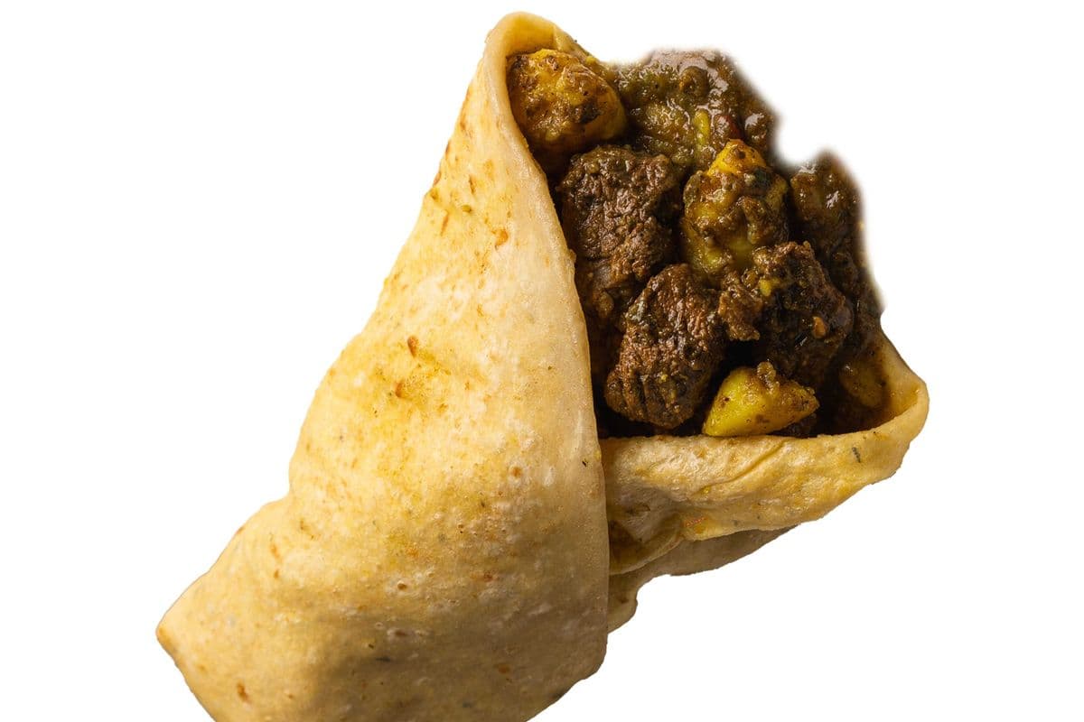 Curry Beef Roti