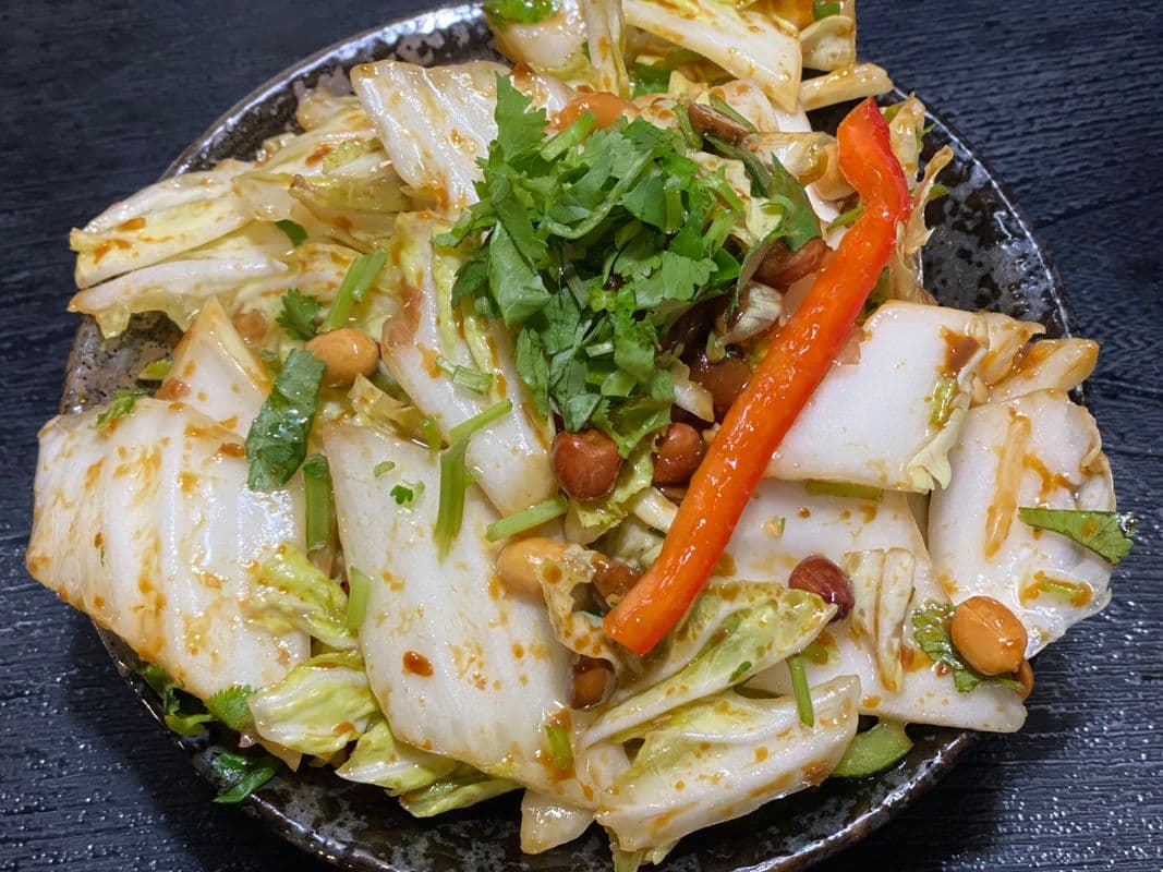 01. Chinese Cabbage Salad 爽口老虎菜