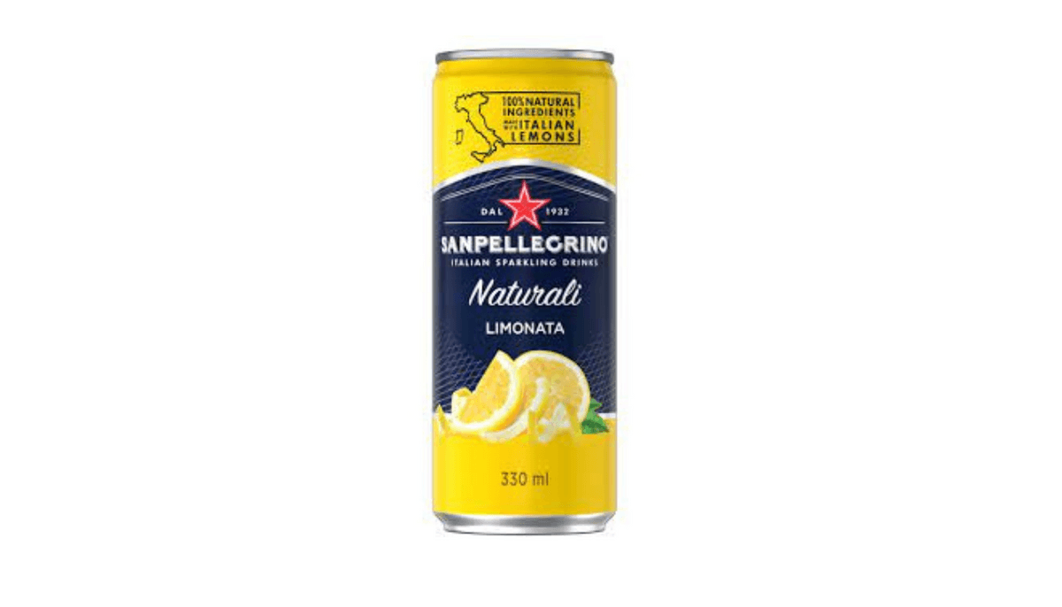 San Pellegrino - Boisson Pétillante Limonata (Citron) 330mL / Italian Sparkling Drink Limonata (Lemon) 330mL