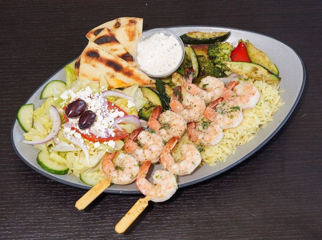 Shrimp Souvlaki (L)
