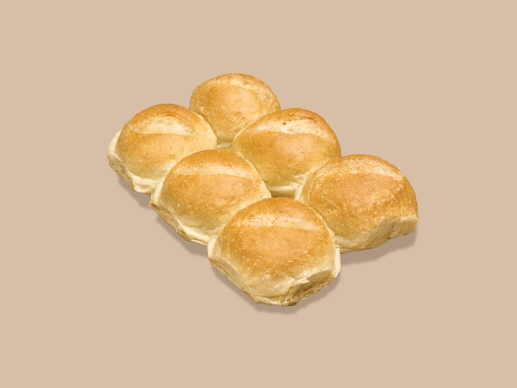 High Fibre Lunchbox Buns - 6-Pack