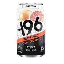 -196 SUNTORY PEACH VODKA SODA 4 CAN
