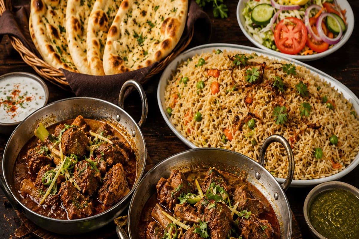 KhanJee Mutton Karahi Family Platter