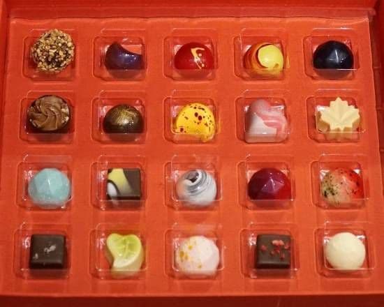 Red OFC Box of Chocolate and Truffles (20 pcs)